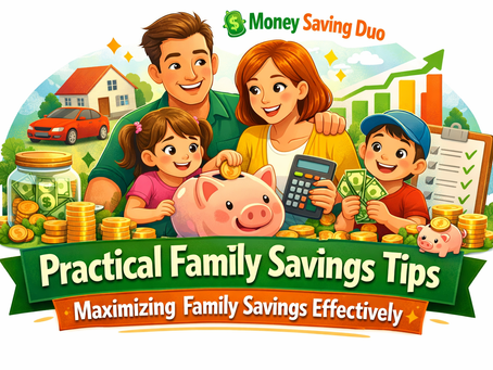 Practical Family Savings Tips: Maximizing Family Savings Effectively