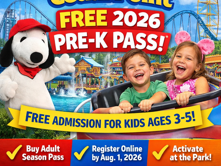 How to Score a FREE Cedar Point Pre K Pass for Your Kids in 2026 (and Save Big with Your Season Pass!)