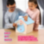 Thumbnail: Little Live Pets Cat Figurines for Kids, Interactive Hutch Animal Playset wit...