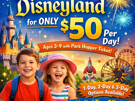 Disneyland for $50 a Day? This Kids Disneyland Ticket Deal Is Pure Magic ✨