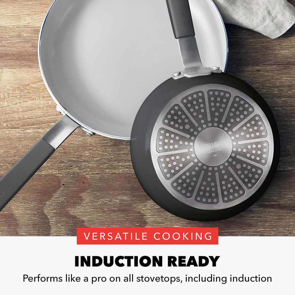 Thumbnail: GreenPan x Bobby Flay 2 Piece- 8” and 10” Nonstick Frying Pan Skillet Set, PF...