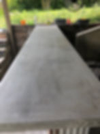 Outdoor Bar with Custom Concrete Countertops