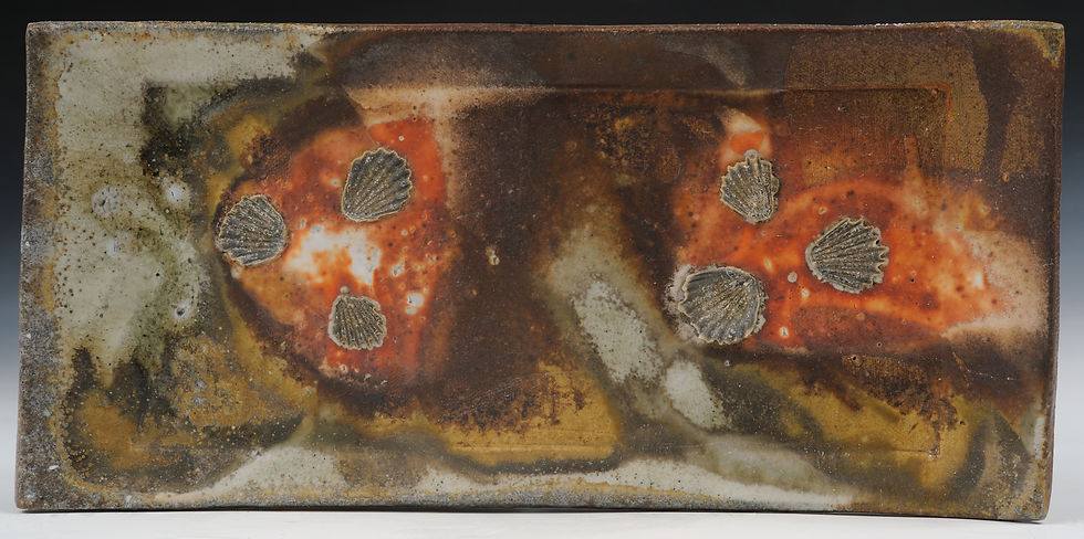 Wood-fired Stoneware Tray 10
