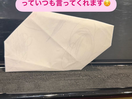 生徒さんからの贈り物🍀