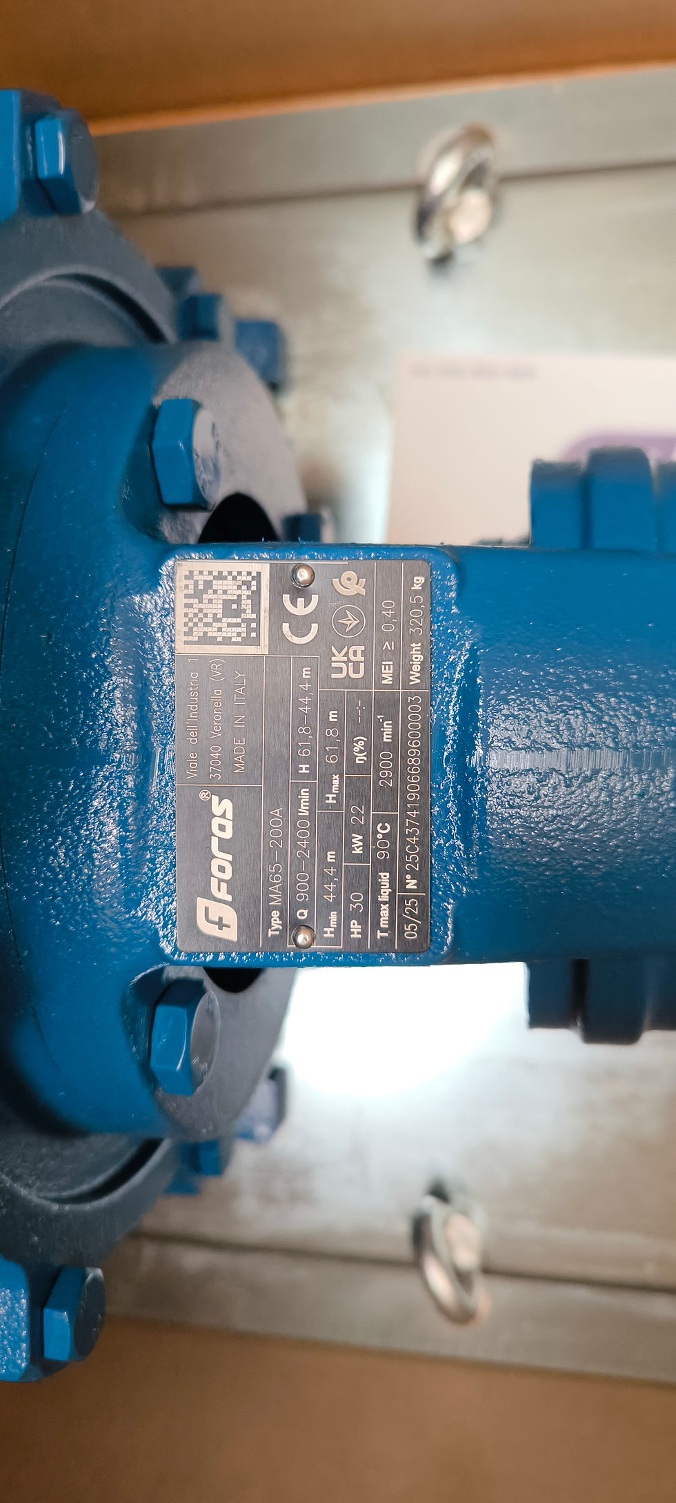 Miniature : MA65-200A - Pompe à eau centrifuge à arbre nu agricole