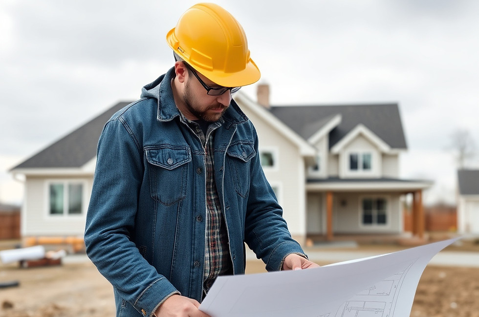 a homebuilder watching a blueprint .jpg