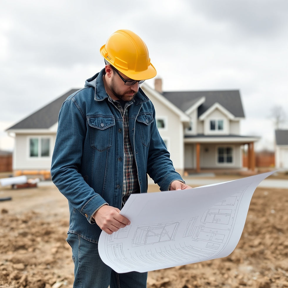 a homebuilder watching a blueprint .jpg