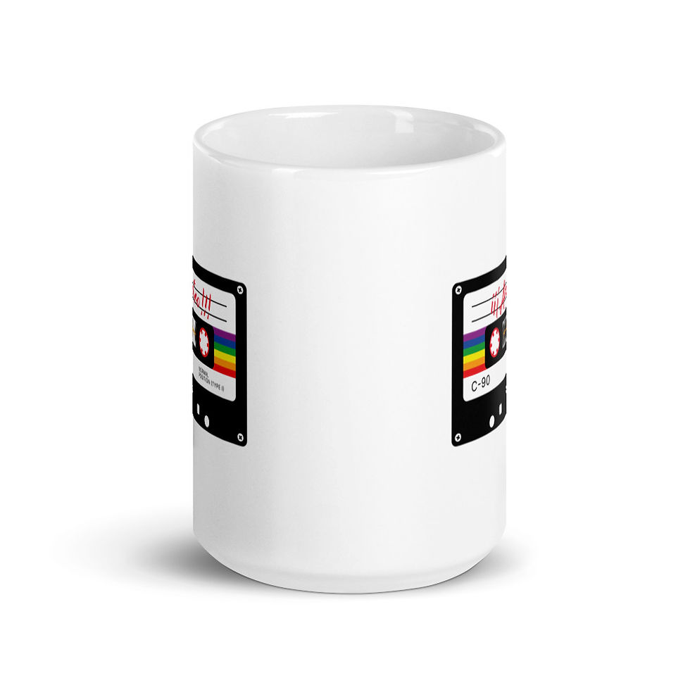 Miniatura: White glossy mug