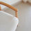 ภาพขนาดย่อ: MAAI Design Kiroku chair Cotton เก้าอี้เบาะผ้าฝ้าย หนานุ่ม มีที่พักแขน