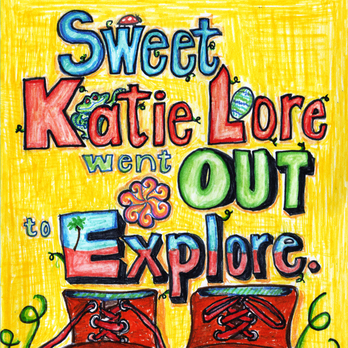 Sweet Katie Lore went OUT to Explore.