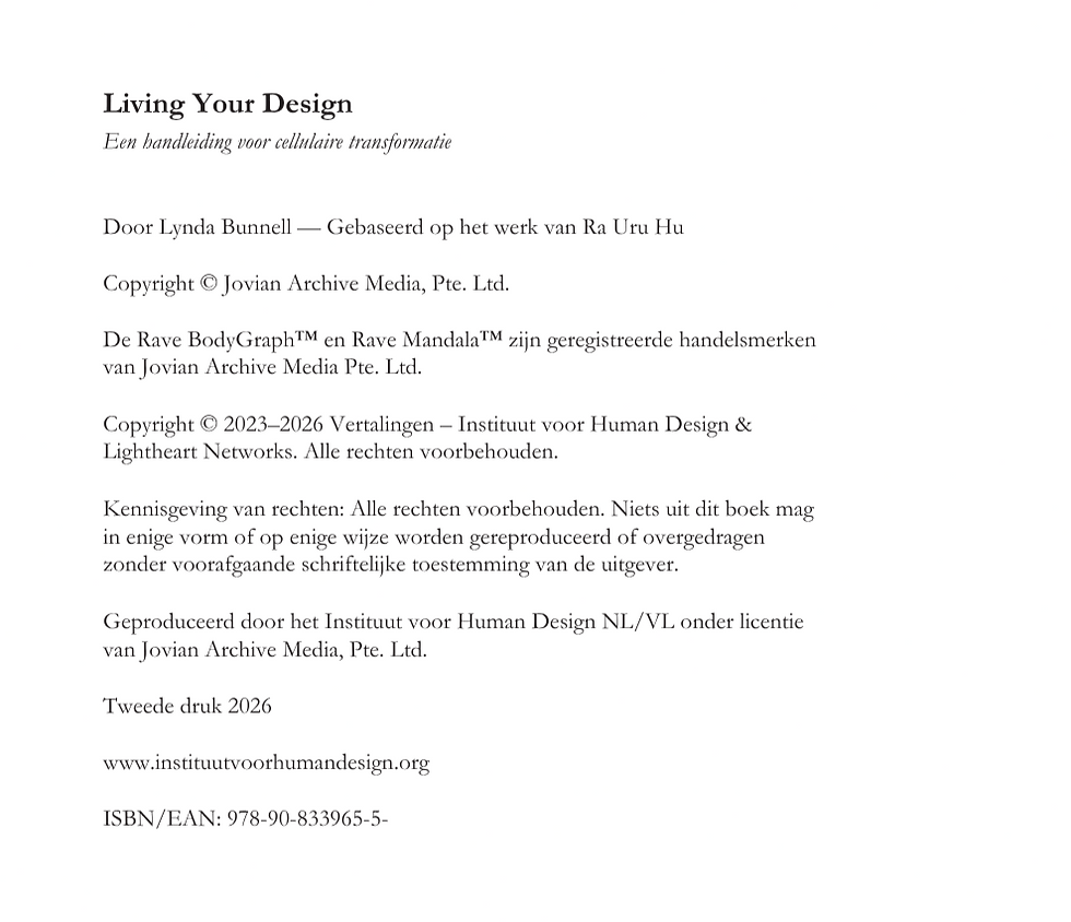 Thumbnail: Living Your Design – tweede, herziene Nederlandstalige editie