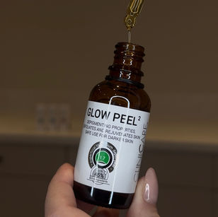 Glow Peel bottle from studio gallery