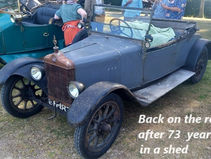 1924 Standard Model V3 2-Seater Tourer