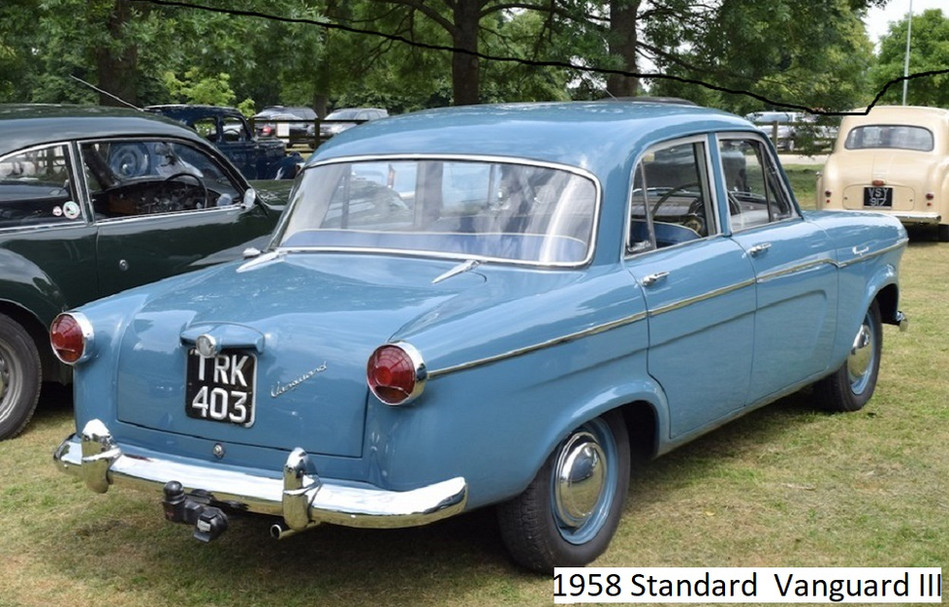 Vanguard Ensign Photo Gallery Standard Motor Club