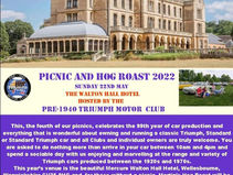 S-T Picnic - Sunday 22nd May 2022
