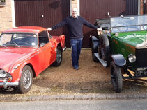 My Standard and Triumph Cars.