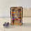 Thumbnail: Orange and Purple Cat Dice Tower with Dice Set
