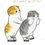 Thumbnail: High Quality Cute Cat Inspiration Print on Watercolour Paper