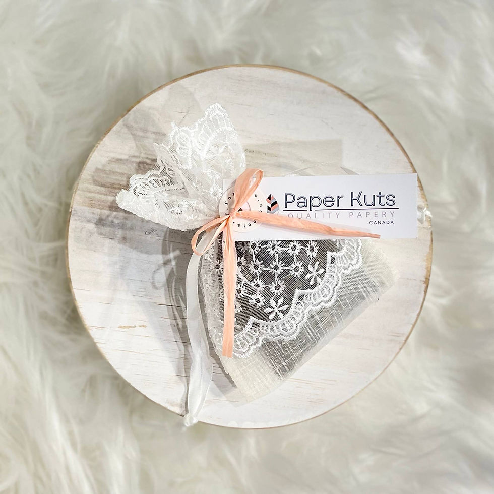 Dried Organic Floral Sachet - Choice of Rose or Lavender