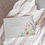 Thumbnail: "Merci" Floral Thank You Card - Includes Kraft Envelope