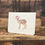 Thumbnail: "Merry Christmas" Handmade Deer Card, Includes Envelope