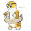 Thumbnail: High Quality Cute Cat Inspiration Print on Watercolour Paper