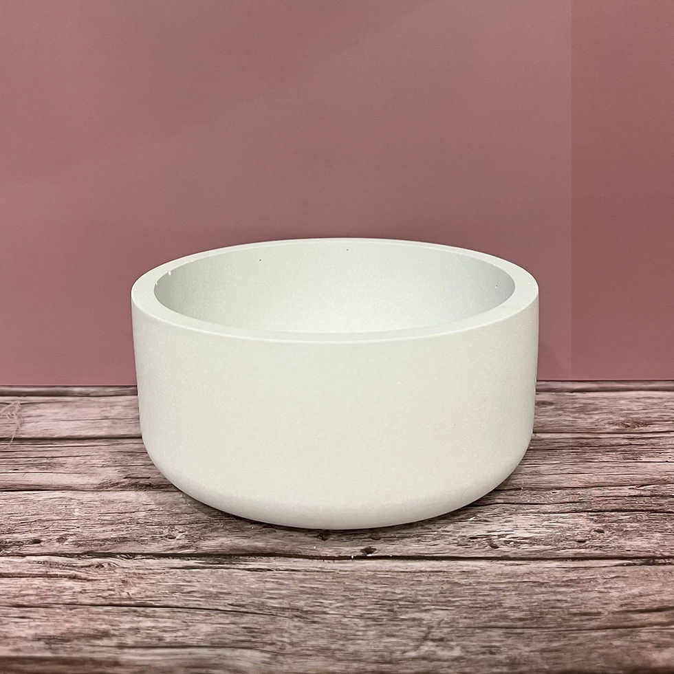 Handcrafted Minimalist Candle Bowl | Eco-Friendly, Non-Toxic
