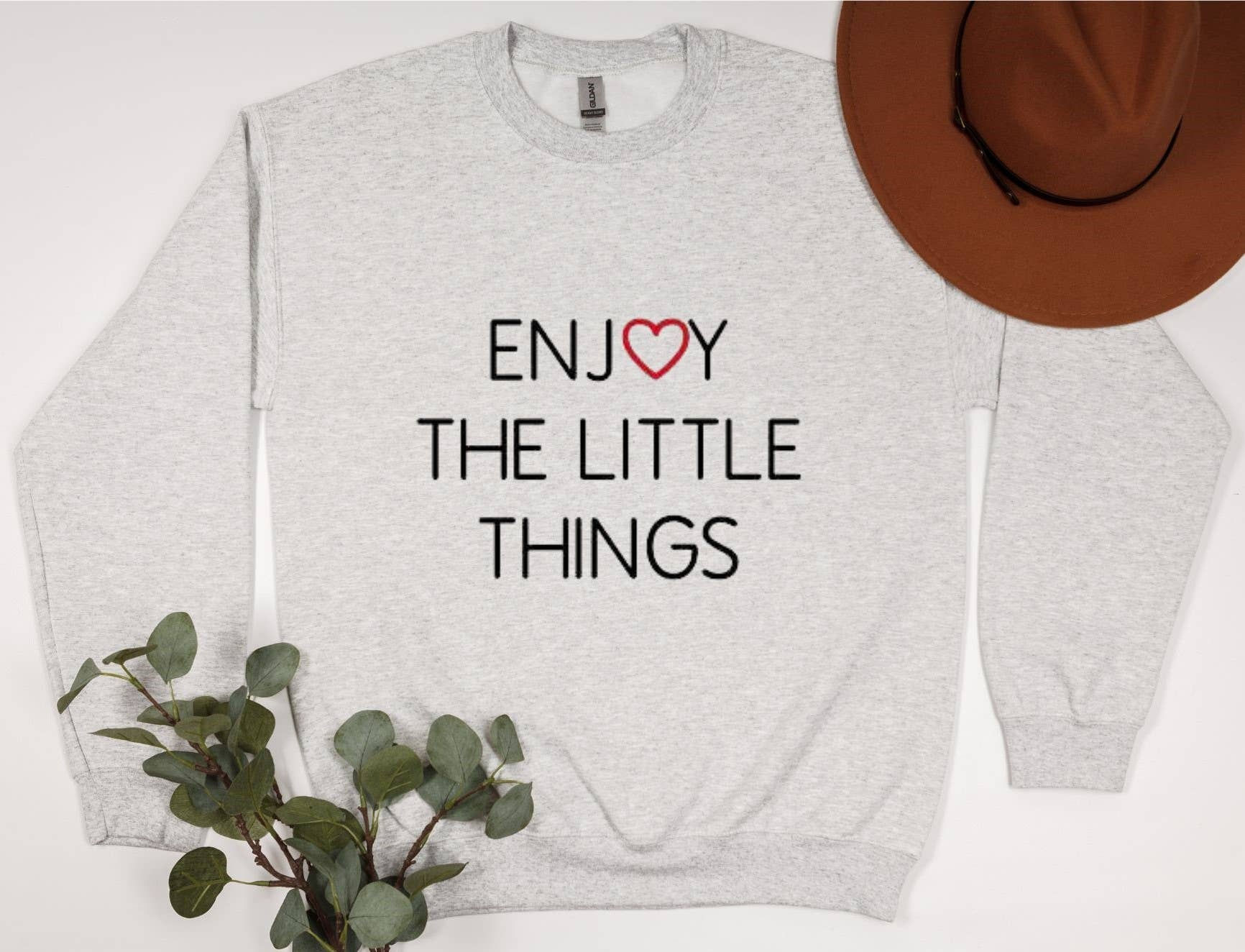 Enjoy The Little Things Oversize Sweatshirt