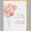 Thumbnail: "Baby Love" Welcome Baby Card, Includes Kraft Envelope