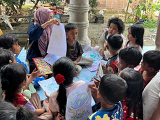 홍수가 물러가도 아이들의 트라우마는 남아 있다