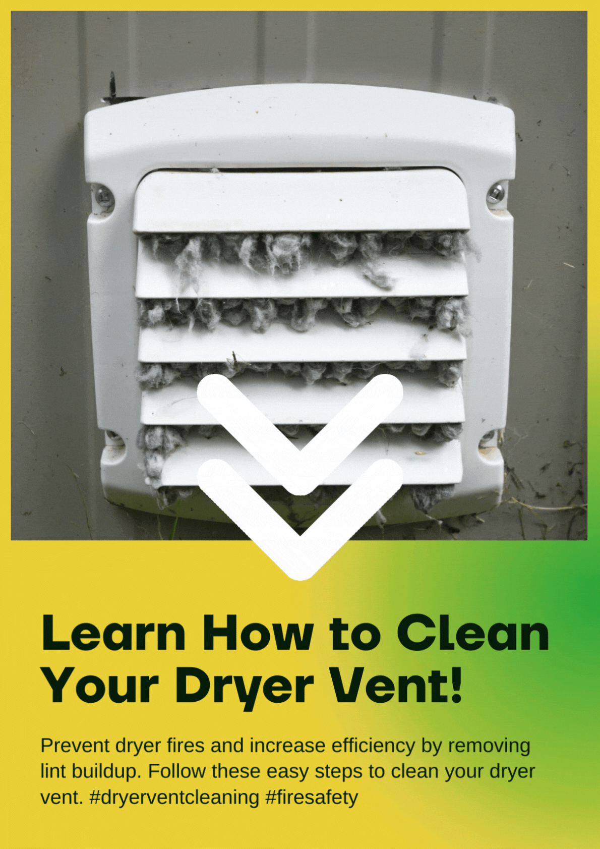 How to clean a dryer vent?