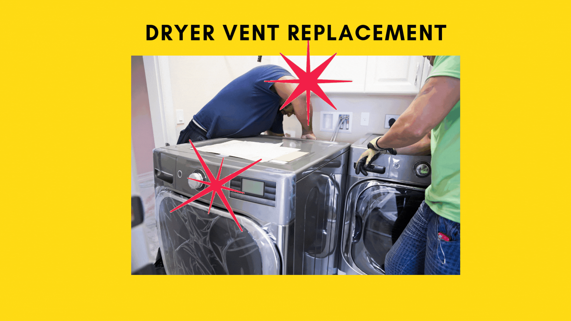 Dryer vent replacement