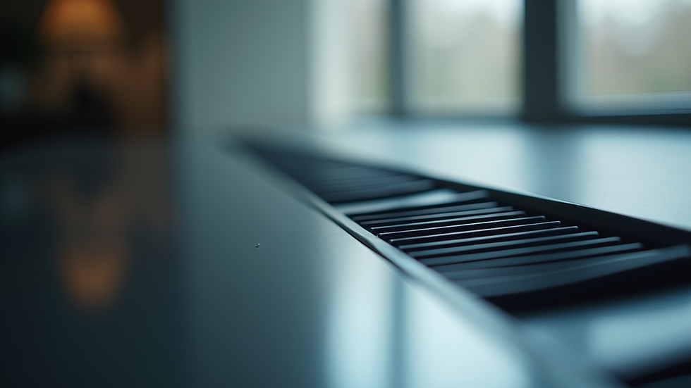 Close-up view of a clean air vent grille