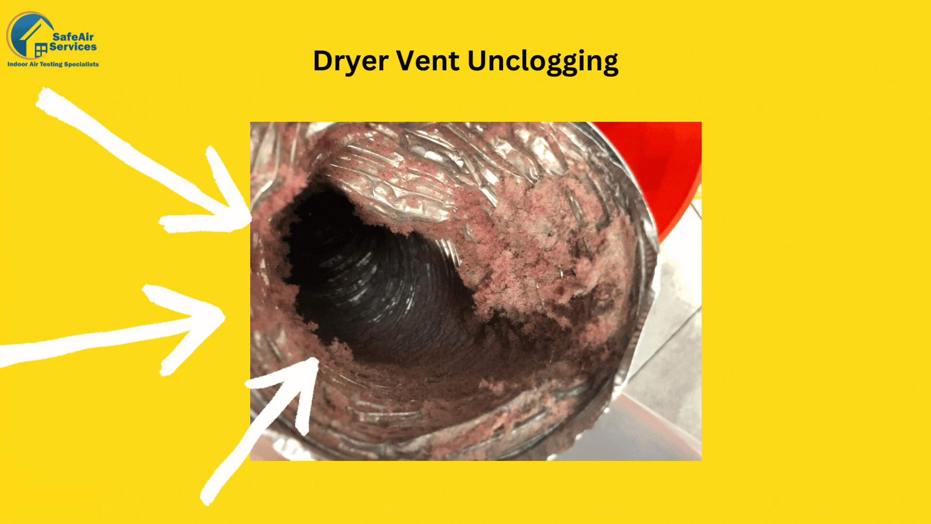Dryer Vent Unclogging