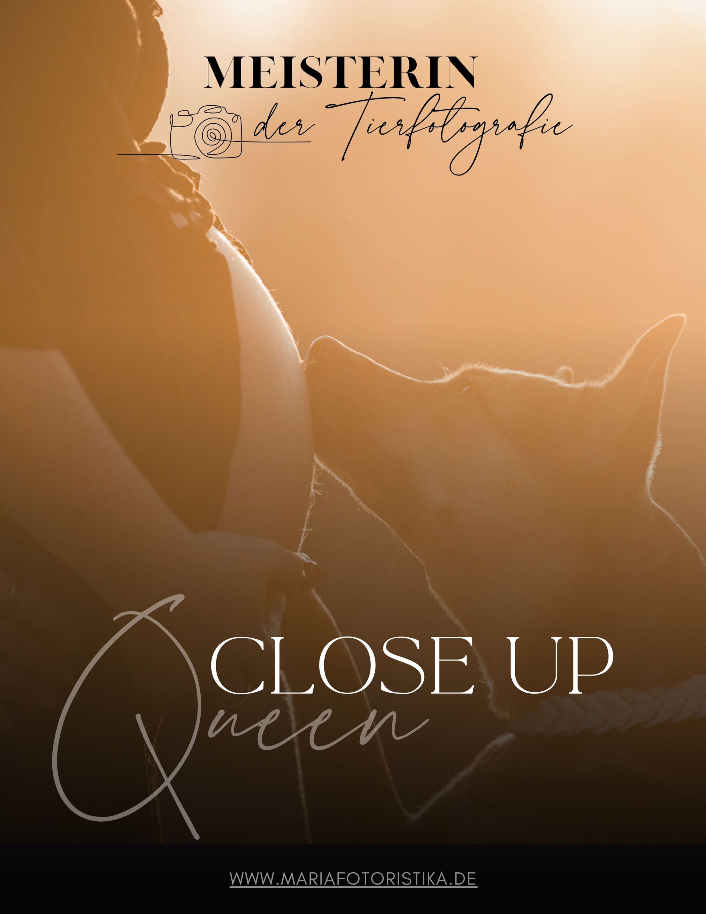 Meisterin der Tierfotografie " Close Up - Queen "