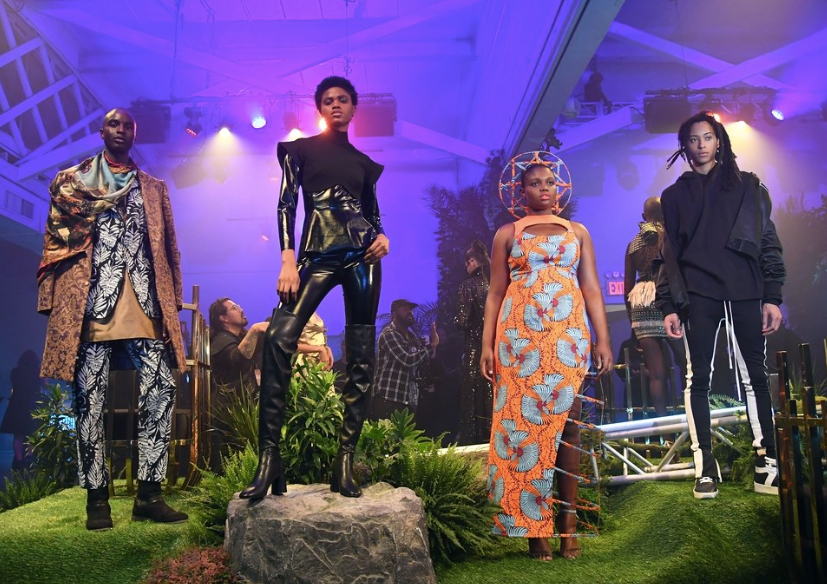 Black Panther at New York Fashion Week