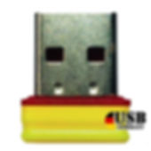 P1 USB Stick  Gelb Rot