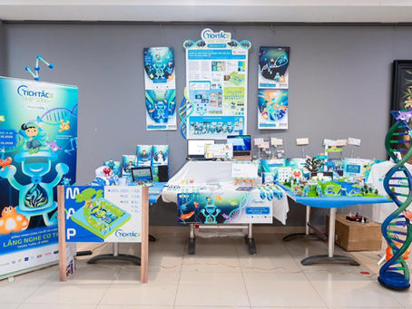 Graphic Design students of cohort K23 spread cultural and community values through a creative exhibition.