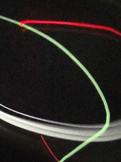 Vivek Vilasini, Photographer, Indian Artist, Quarantine, Black, Green Red, Abstract, Lights, Paper, Edition, VHC, Vida Heydari Contemporary