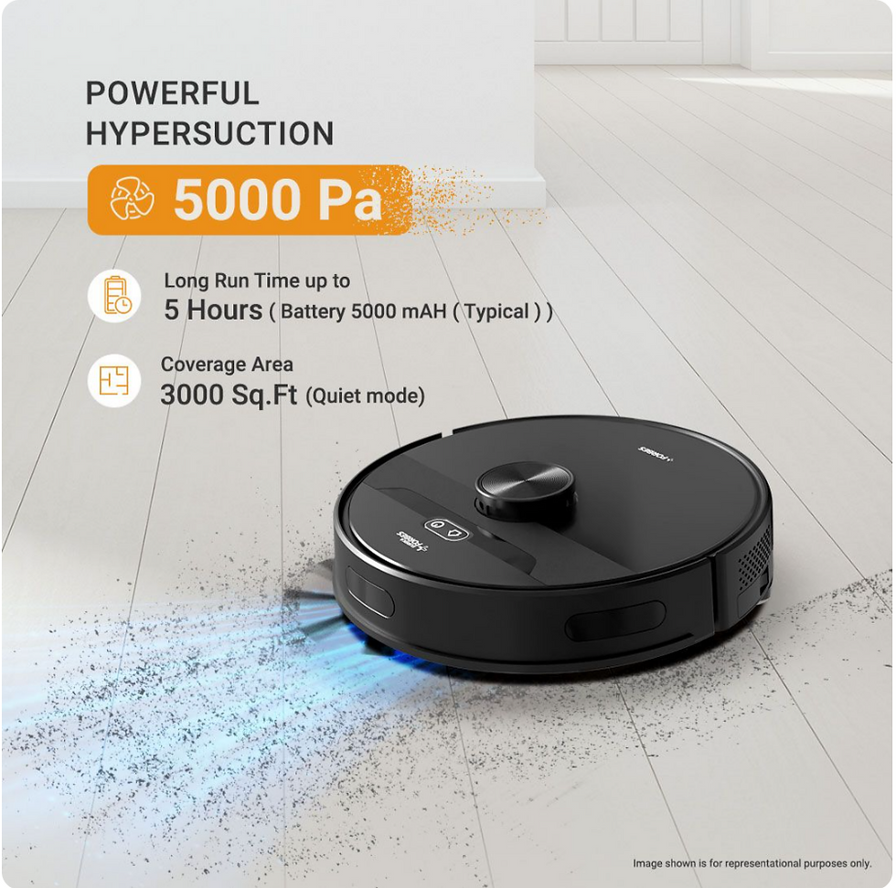 Thumbnail: Eureka Forbes Smartclean with Auto Bin Robotic Vacuum Cleaner