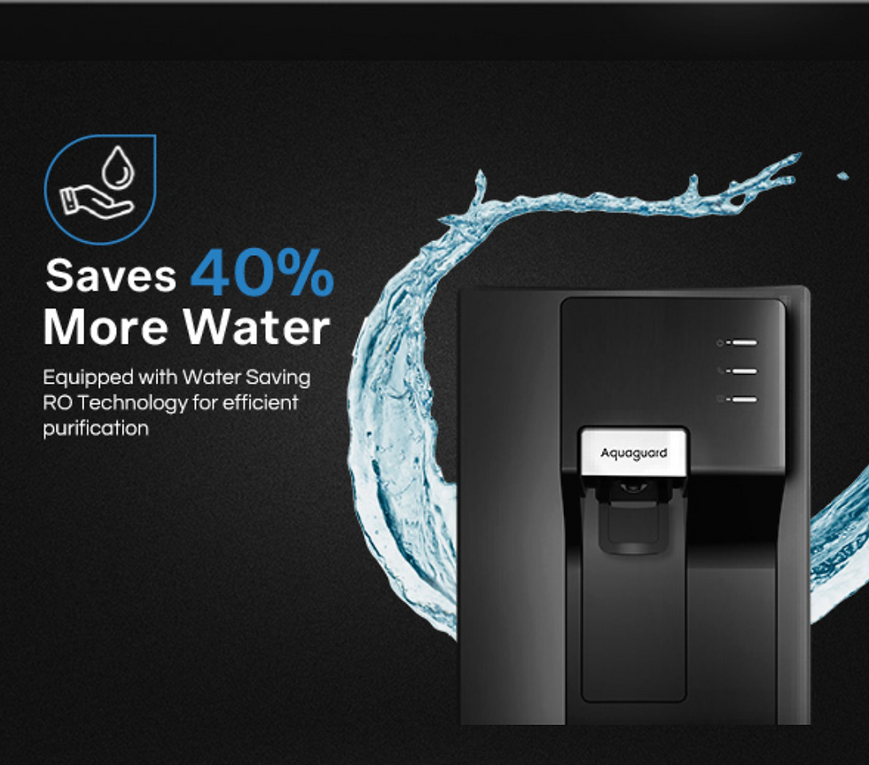 Thumbnail: Aquaguard Aspire Nova 2X RO+UV+Alkaline Water Purifier/2 Year Filter Life 