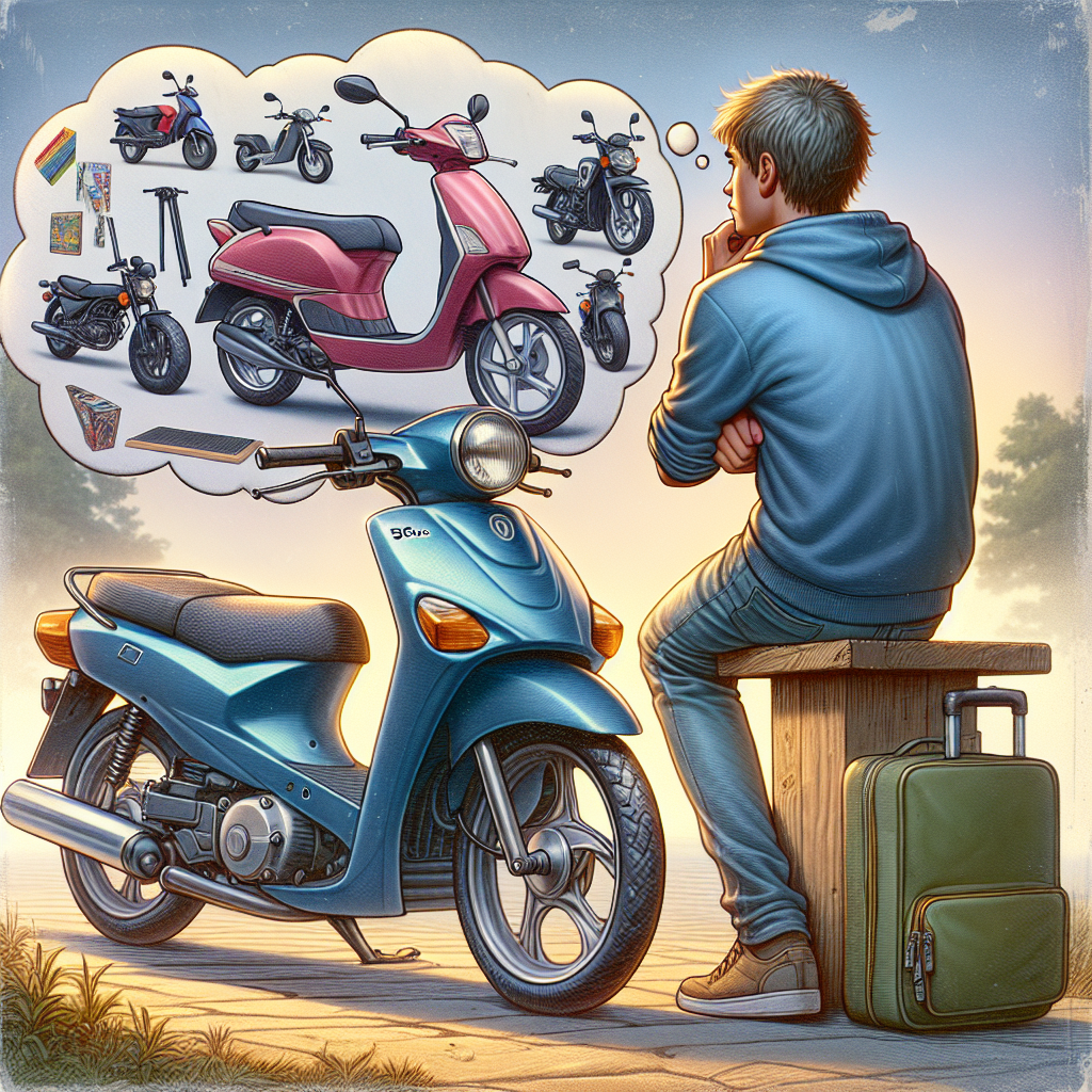 50cc Geared Moped