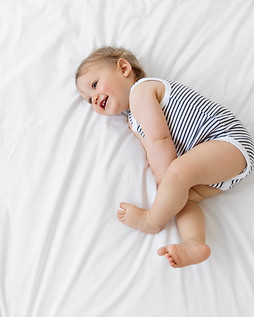 Toddler in Bed