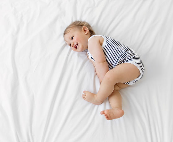 Toddler in Bed