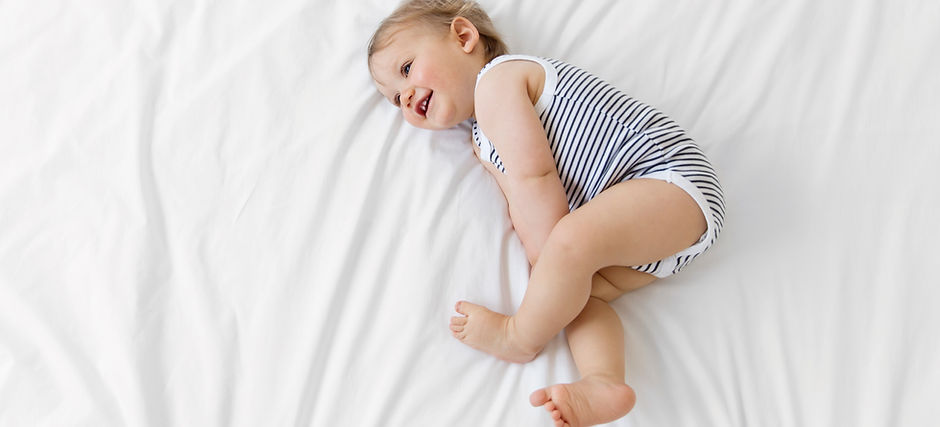 Toddler in Bed
