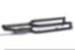 Fourche Springer avec suspensions pour le vélo électrique Greaser de la marque Michael Blast.