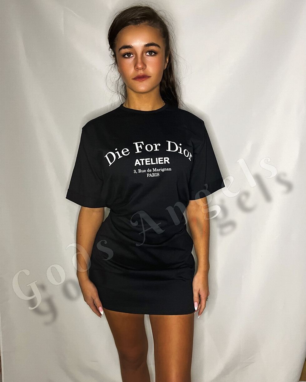 Thumbnail: “𝓓𝓲𝓮 𝓕𝓸𝓻 𝓓𝓲𝓸𝓻” 🖤 T-shirt / Dress