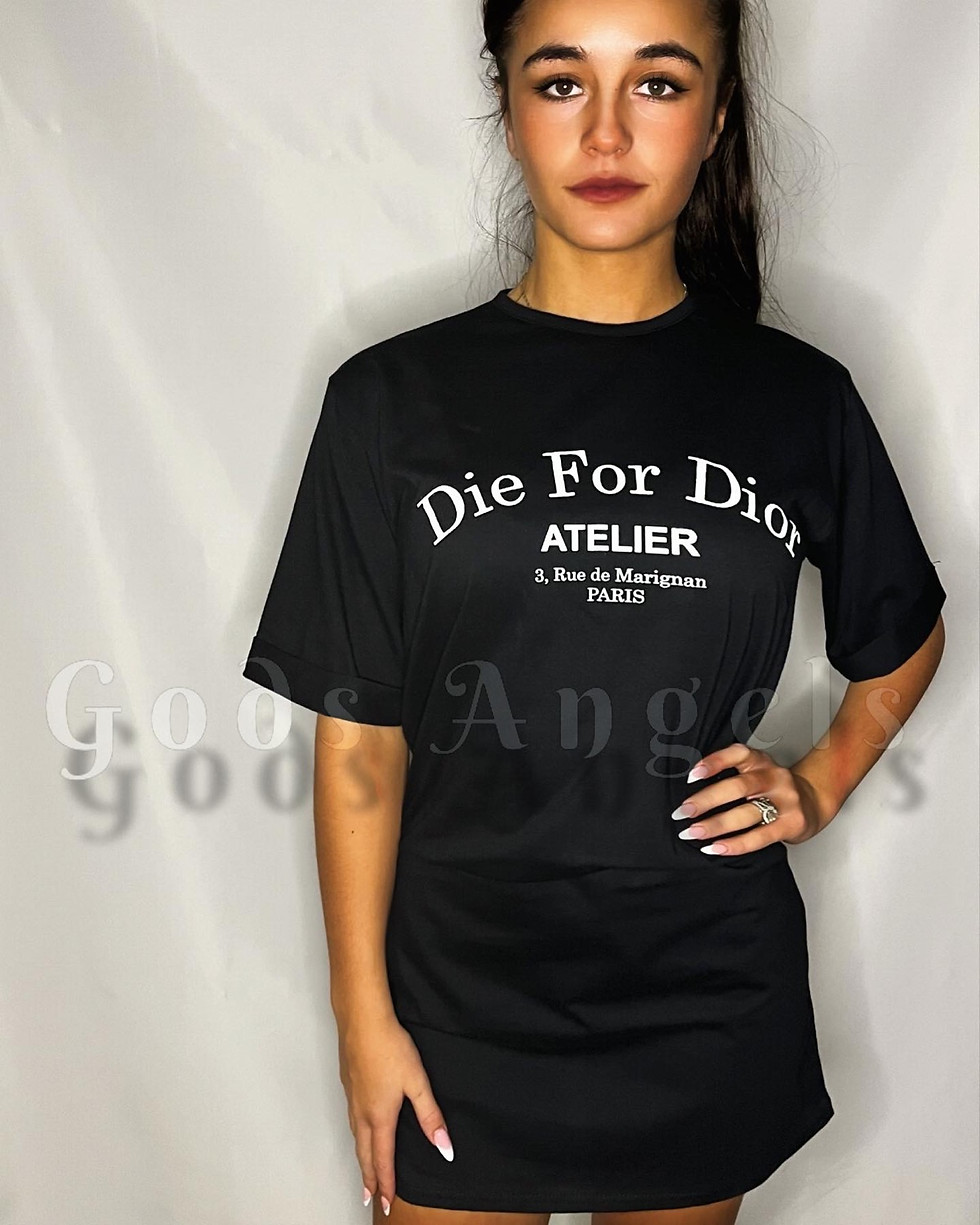 Thumbnail: “𝓓𝓲𝓮 𝓕𝓸𝓻 𝓓𝓲𝓸𝓻” 🖤 T-shirt / Dress