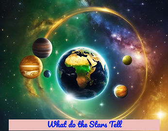Astrological site image with solar syste