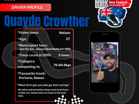 ๐ฆ Driver Spotlight: Quayde Crowther ๐ฆ